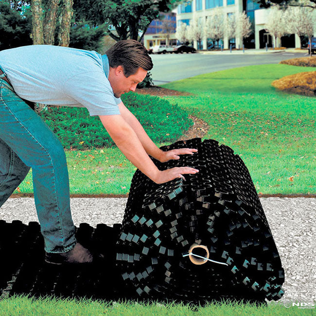 EZ Roll grass paver installed turf