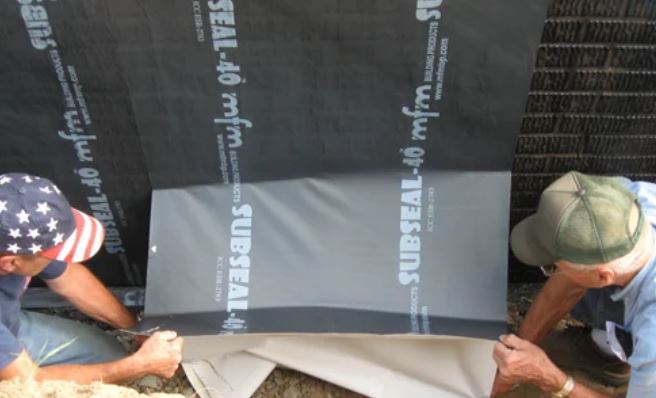 SubSeal Self-Adhering Water Barrier