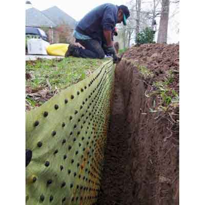 Typar BioBarrier installation