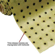 Root control fabric with chemical release nodes