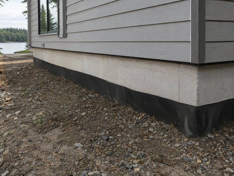 Wall Water Barrier - HDPE