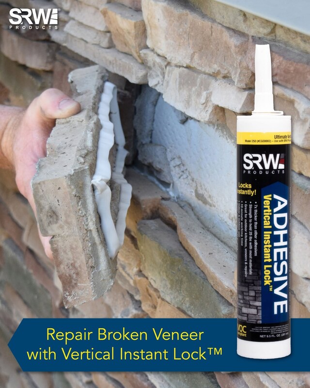 HDPE Adhesive - Vertical Instant Lock